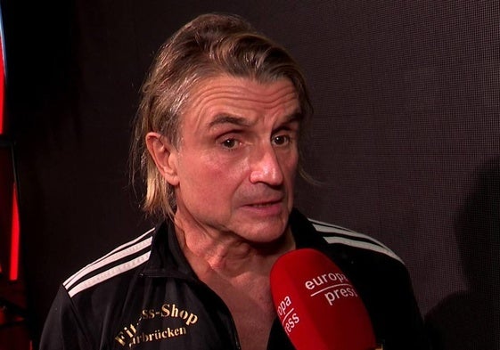 Nacho Cano, en declaraciones a los medios de comunicación.