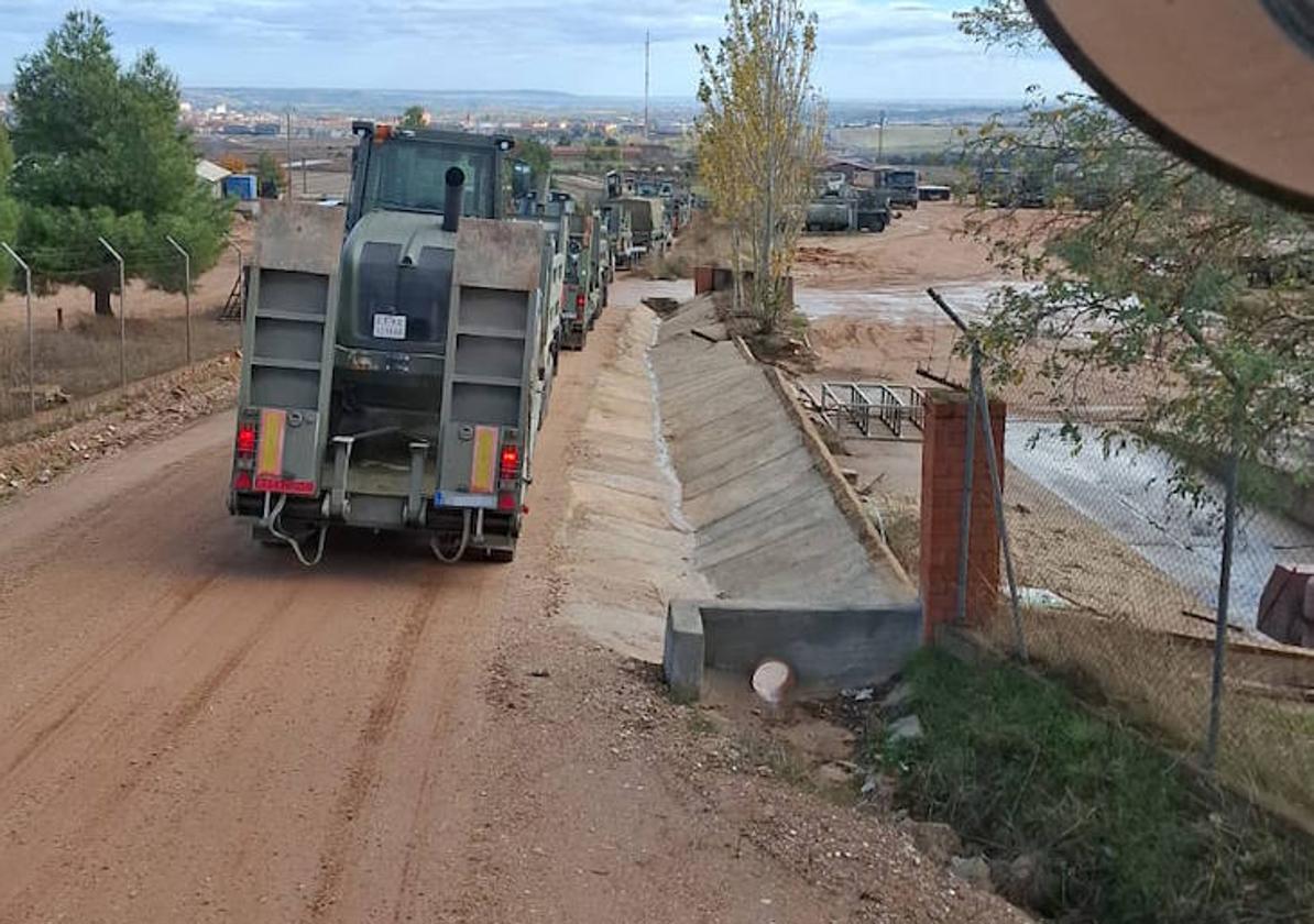 Viaje de los militares salmantinos destino Valencia.