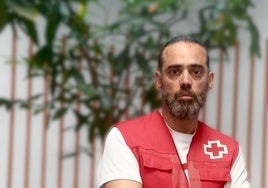 Ángel García, responsable autonómico de Emergencias de Cruz Roja en Castilla y León.