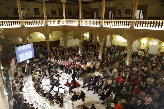 Entrega de premios en el Casino de Salamanca.