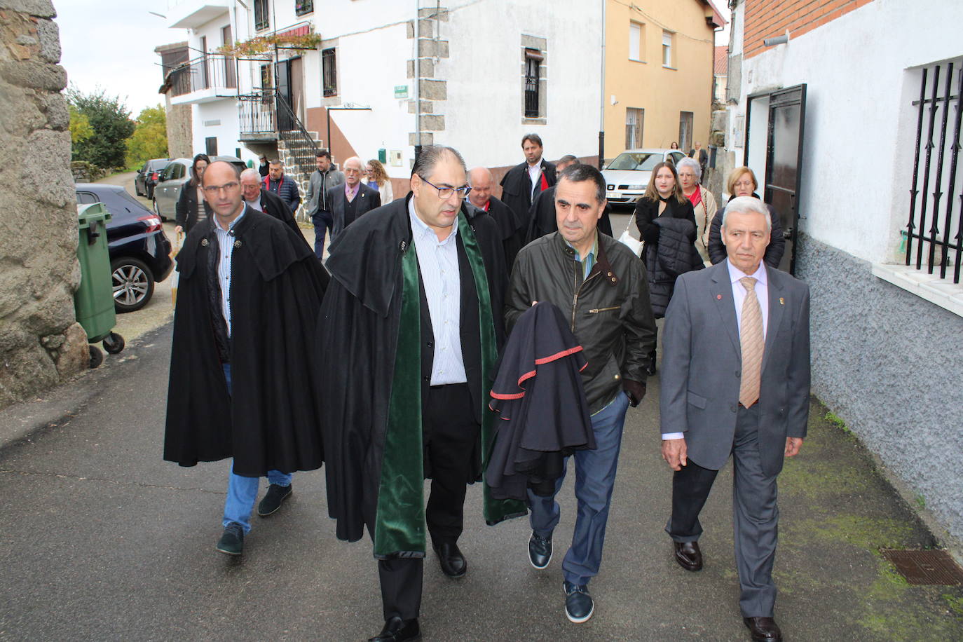 Cristóbal honra a San Martín de Tours en un día de hermanamiento con Guijuelo