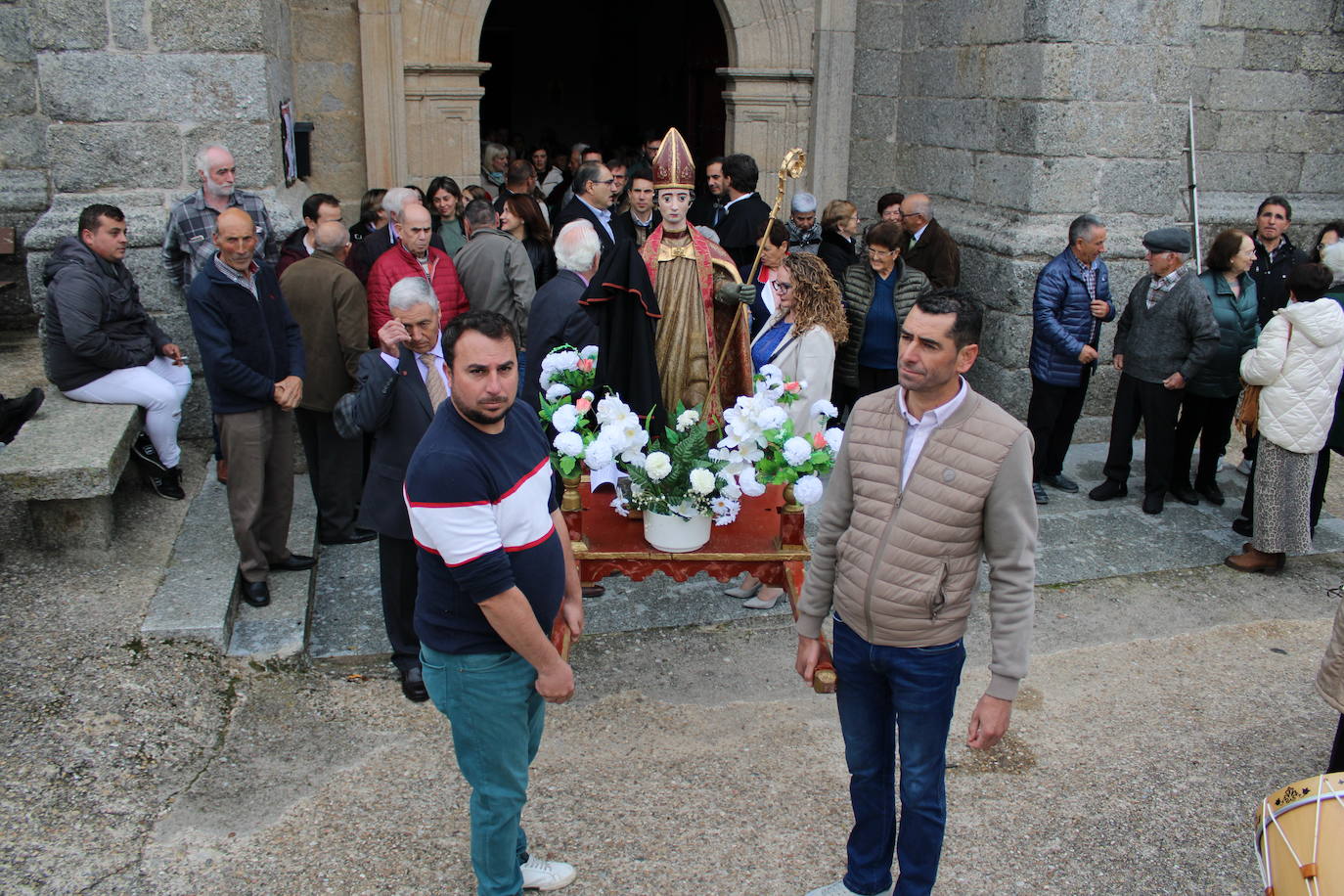 Cristóbal honra a San Martín de Tours en un día de hermanamiento con Guijuelo