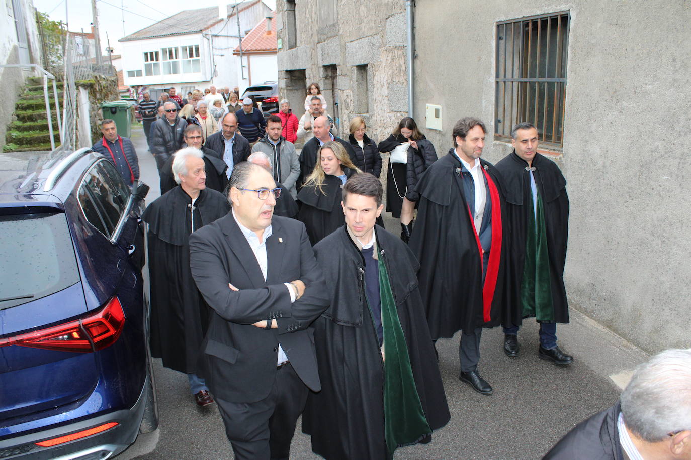 Cristóbal honra a San Martín de Tours en un día de hermanamiento con Guijuelo