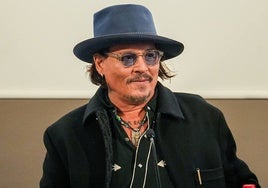 El actor y director Johnny Depp durante la rueda de prensa de la película 'Modì'.