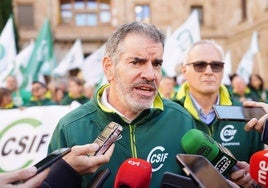 Benjamín Castro y Federico Martín, líderes autonómico y provincial de CSIF.