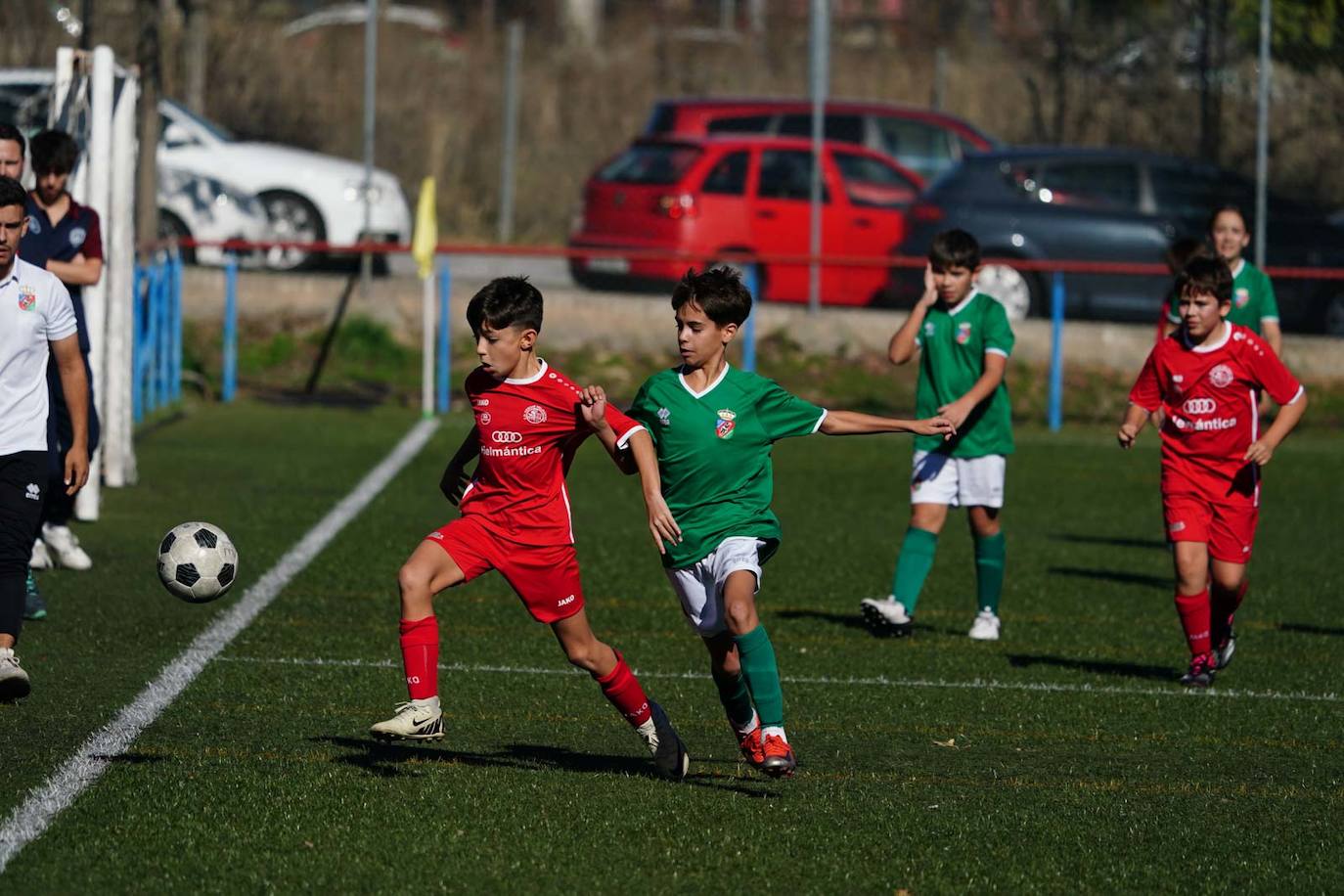 Las mejores imágenes de la jornada 6 en el fútbol base