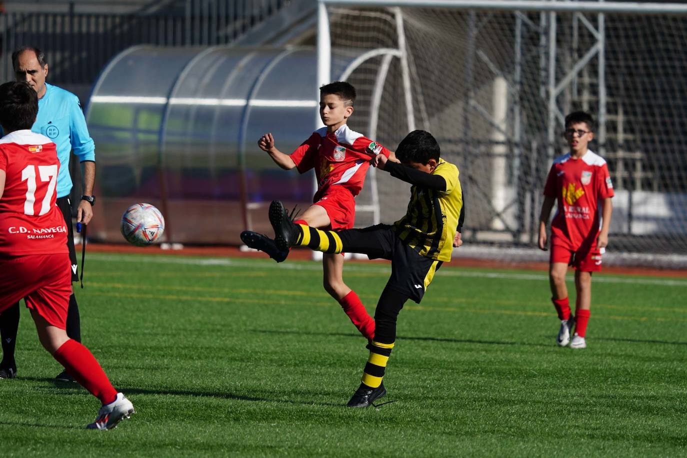 Las mejores imágenes de la jornada 6 en el fútbol base
