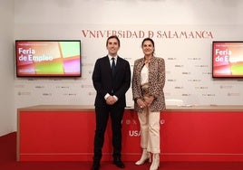 Federico Bueno y Mili Pizarro presentaron una nueva edición de empleo.