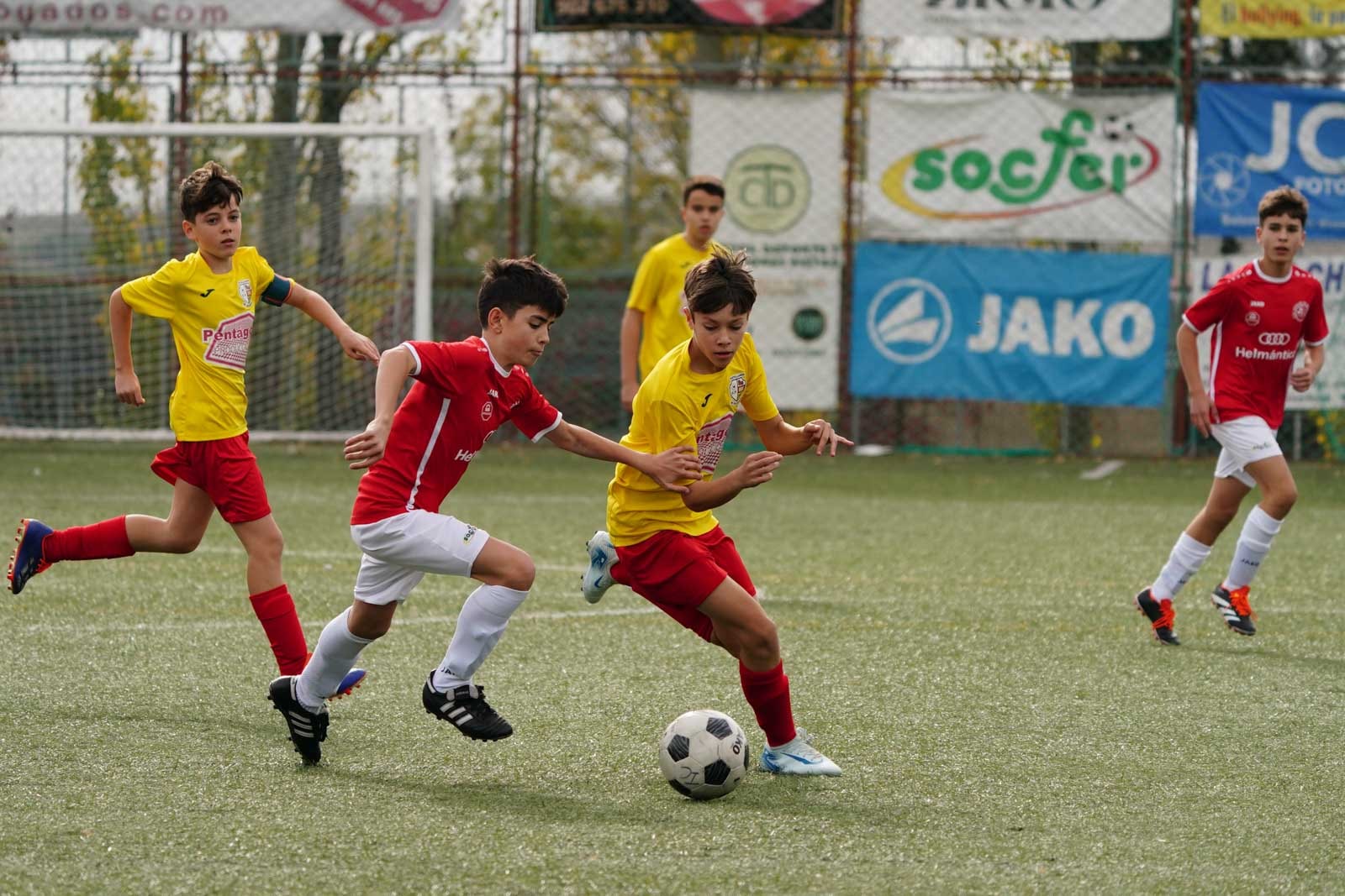 Las mejores imágenes de la jornada 7 en el fútbol base