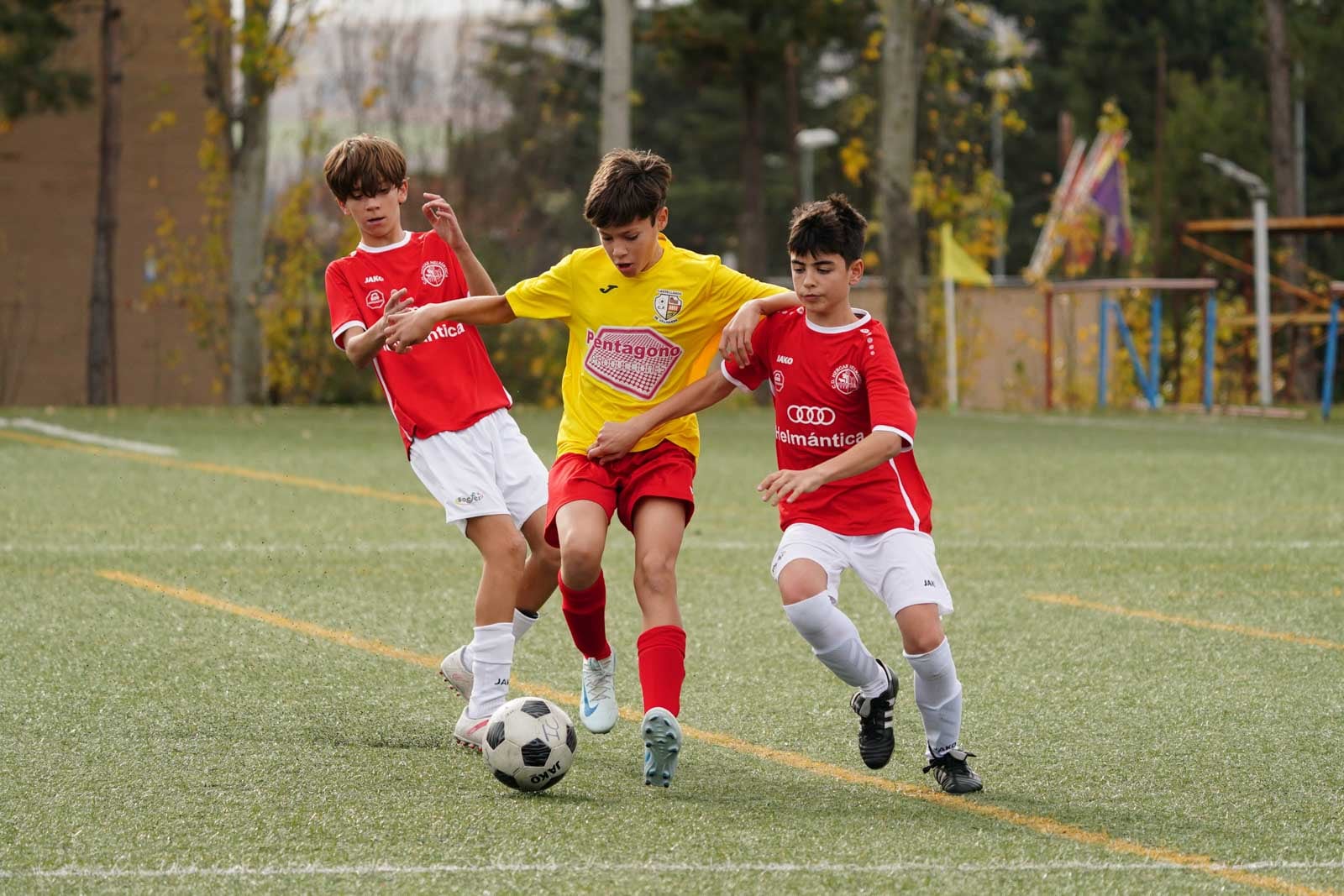 Las mejores imágenes de la jornada 7 en el fútbol base