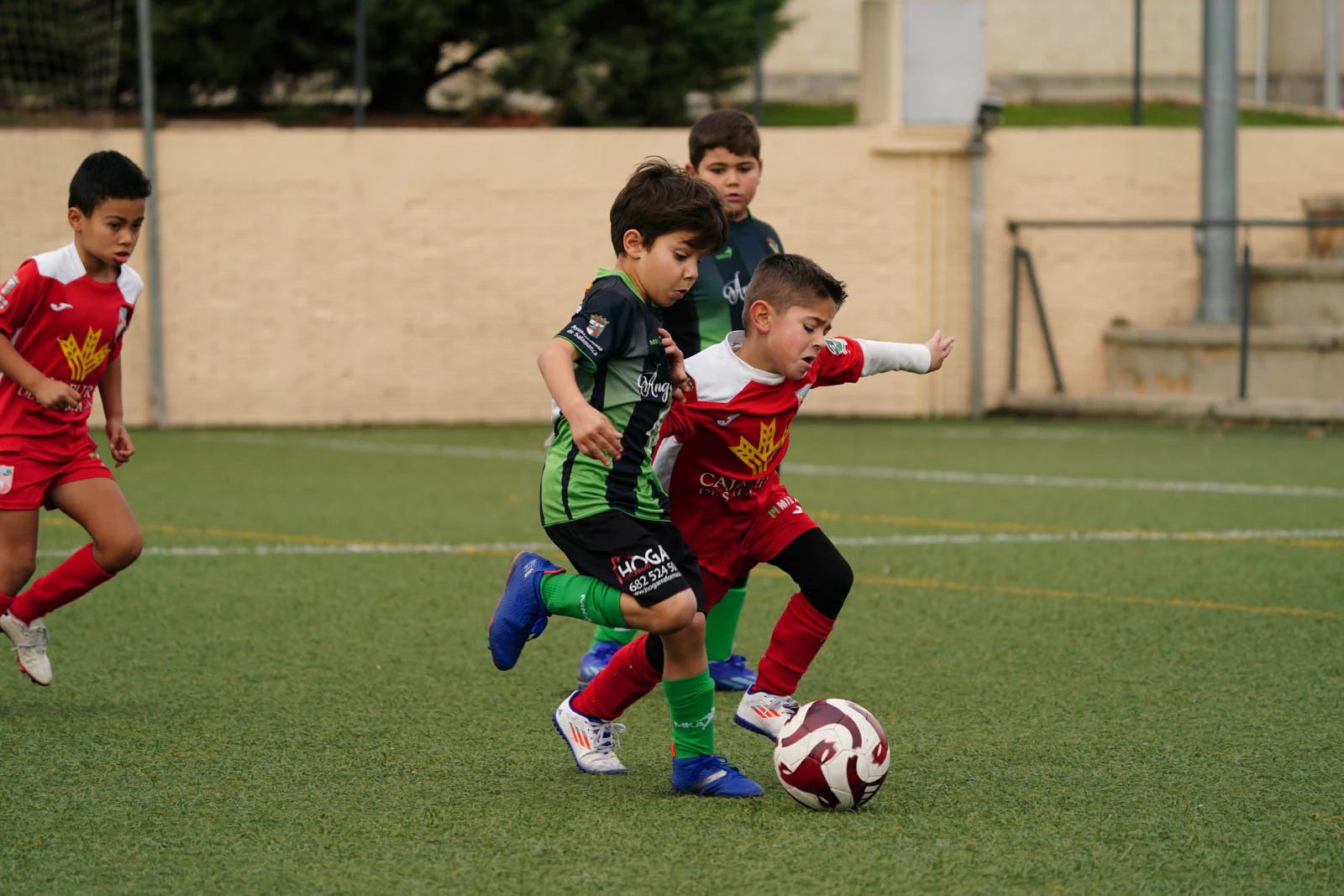 Las mejores imágenes de la jornada 7 en el fútbol base