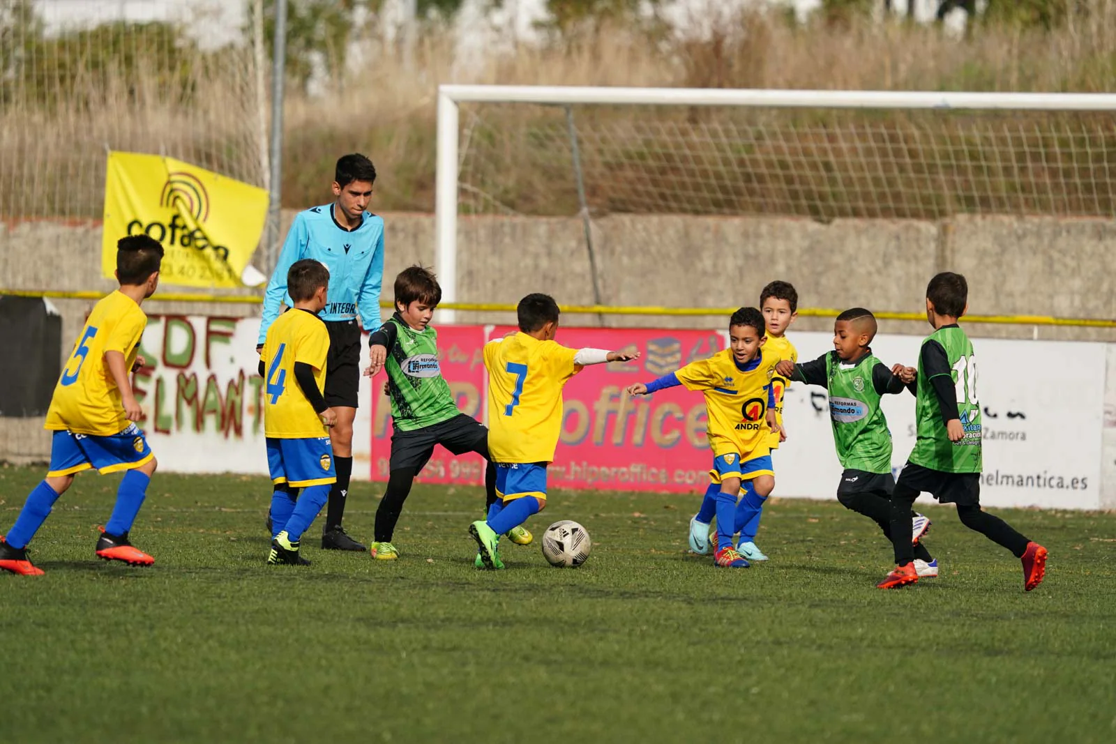 Las mejores imágenes de la jornada 7 en el fútbol base