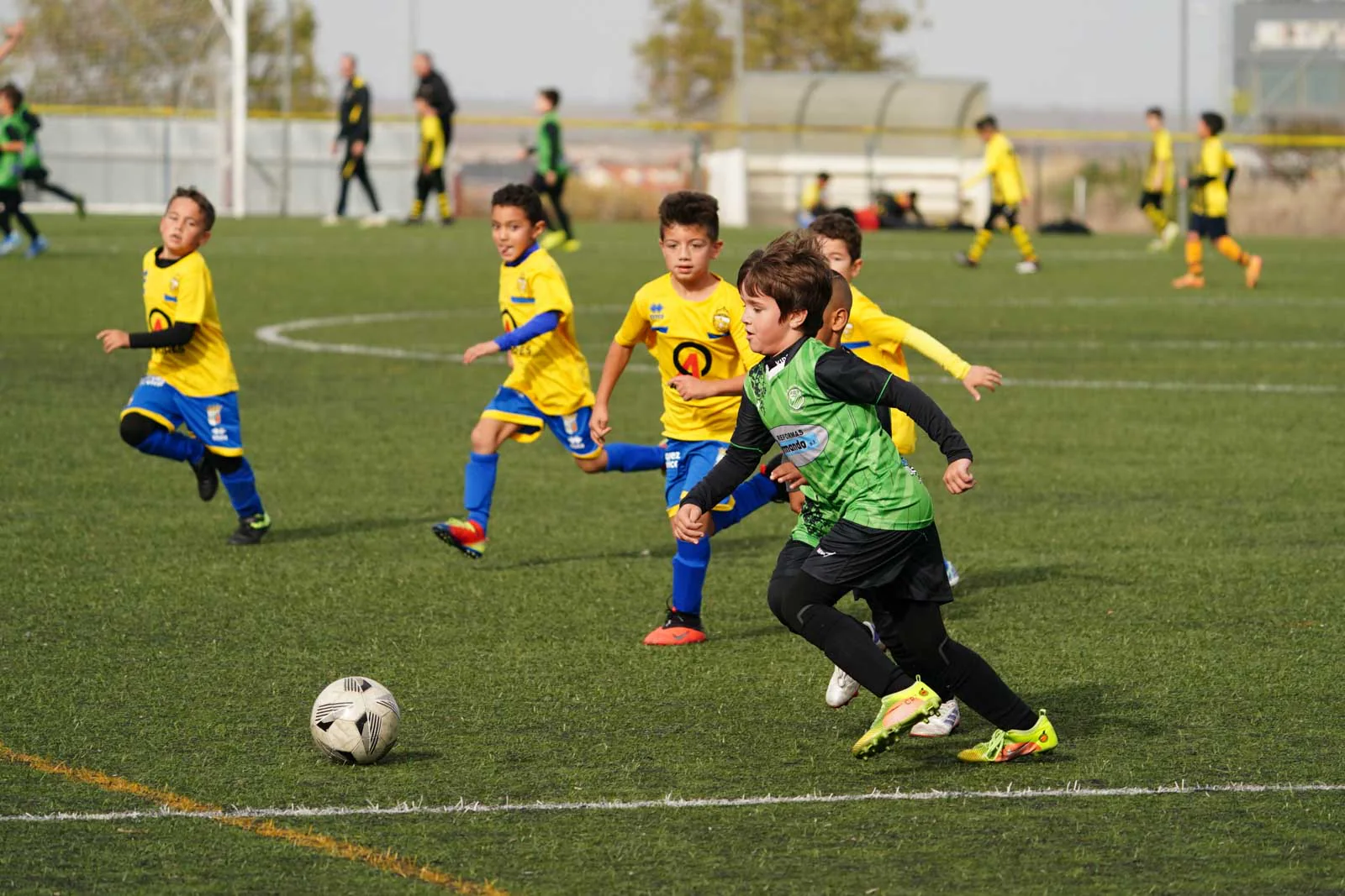 Las mejores imágenes de la jornada 7 en el fútbol base