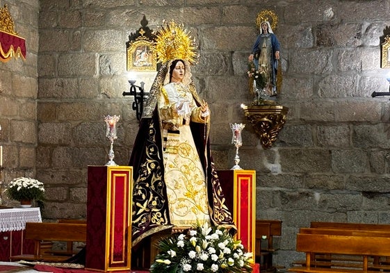 Nuestra Señora de las Lágrimas en Peñaranda de Bracamonte.