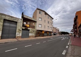 La calle del Carmen en Peñaranda de Bracamonte.