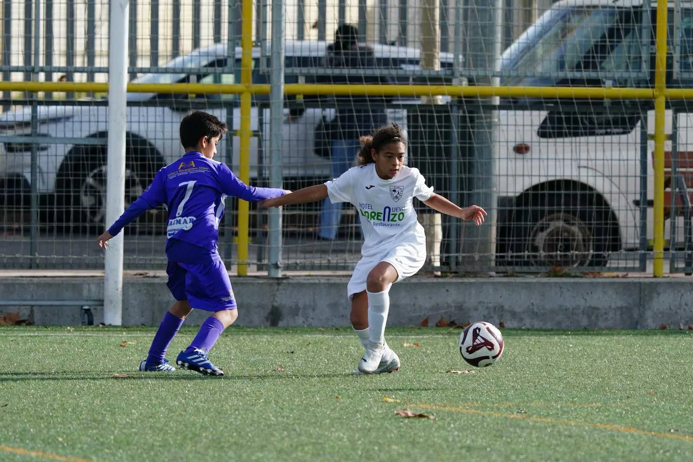 La jornada del fútbol base en Salamanca, en imágenes