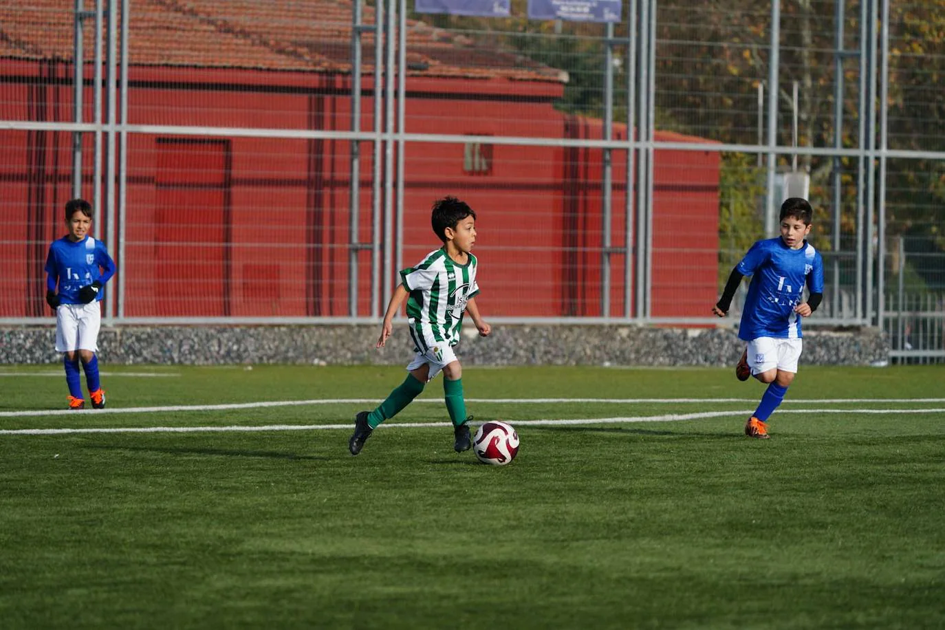 La jornada del fútbol base en Salamanca, en imágenes