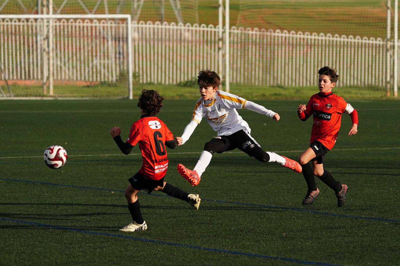 La jornada del fútbol base en Salamanca, en imágenes