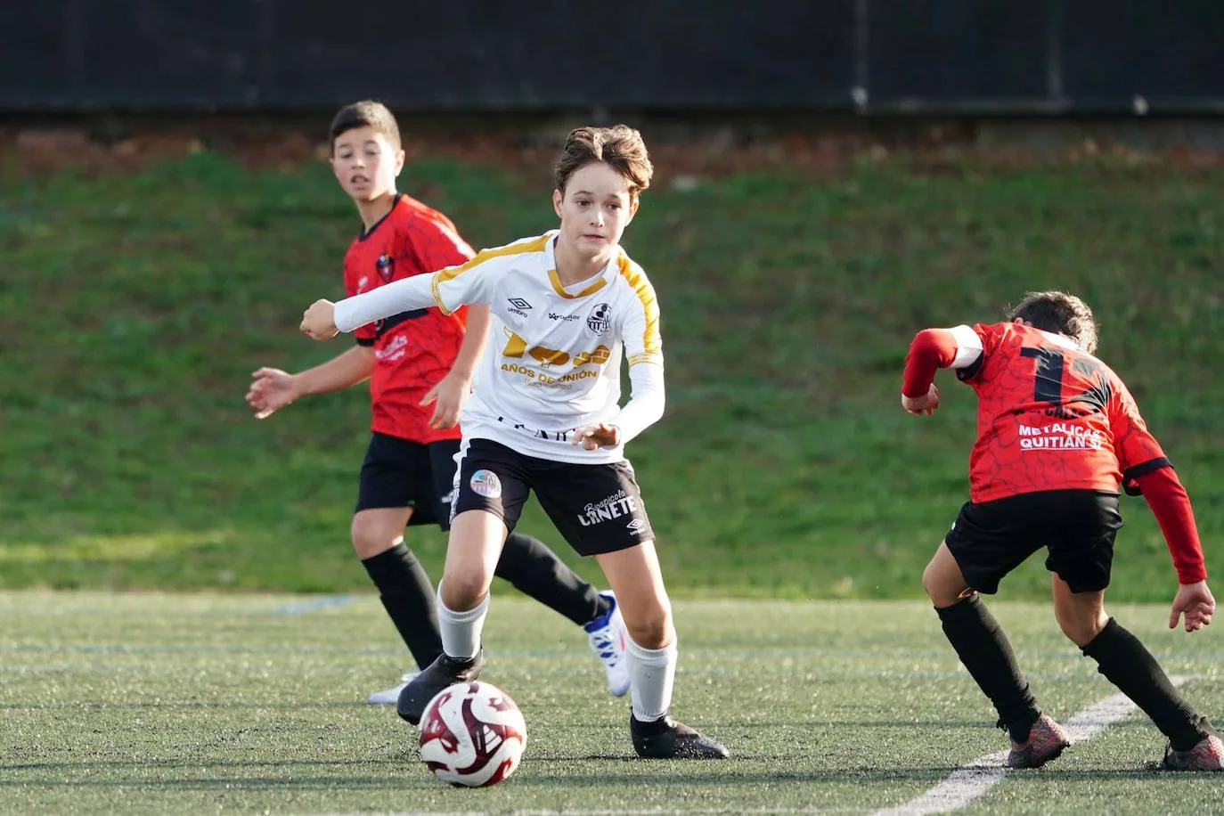 La jornada del fútbol base en Salamanca, en imágenes