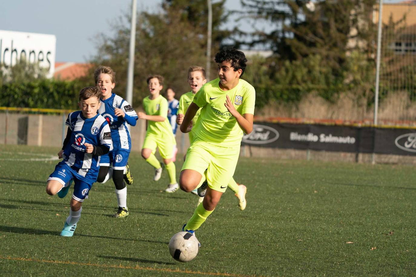 La jornada del fútbol base en Salamanca, en imágenes