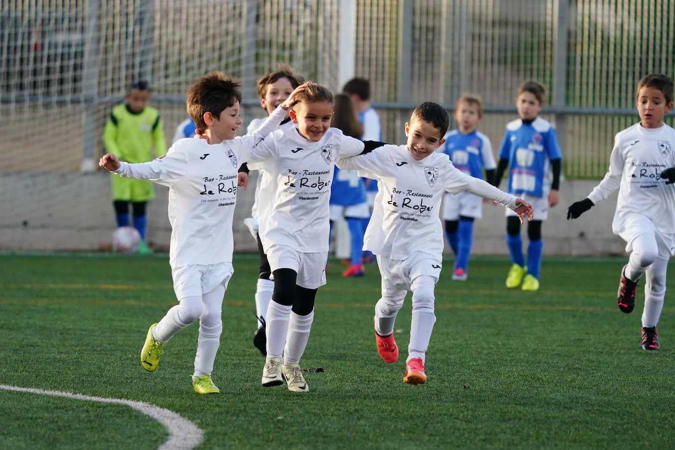 La jornada del fútbol base en Salamanca, en imágenes