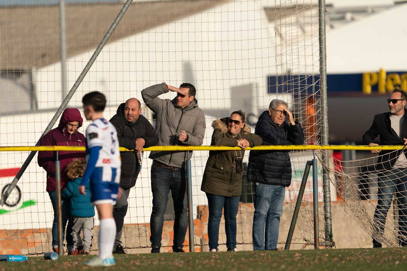 La jornada del fútbol base en Salamanca, en imágenes