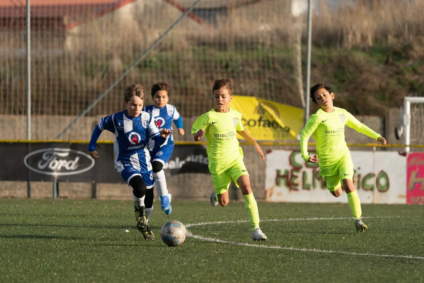 La jornada del fútbol base en Salamanca, en imágenes