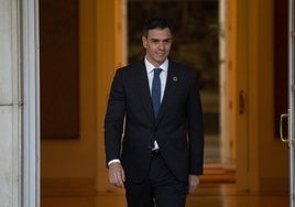 El presidente del Gobierno, Pedro Sánchez.