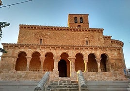 Imagen de uno de los edificios de San Esteban de Gormaz.