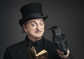 Javier Gurruchaga, caracterizado para su show «Historias extraordinarias».