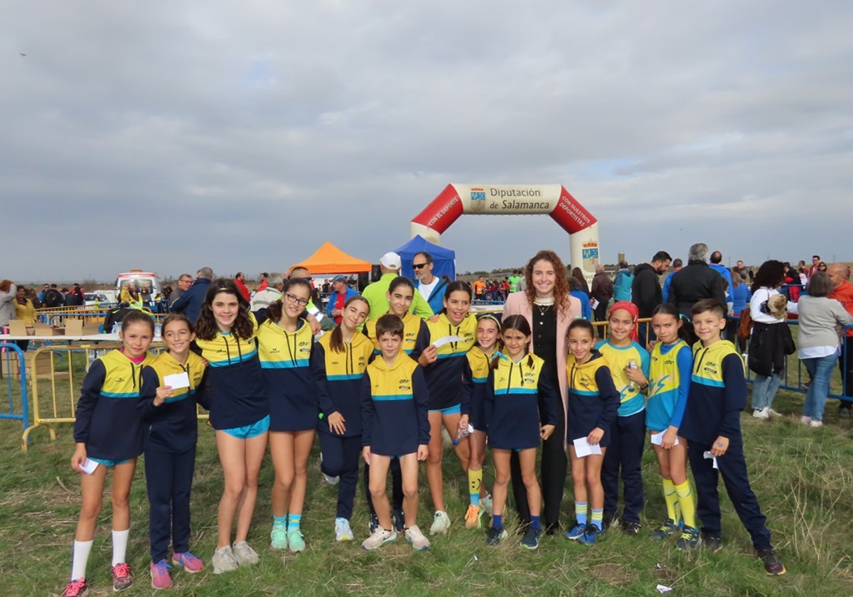 Más de medio millar de participantes en la V Cross Popular ‘Ciudad de Peñaranda’