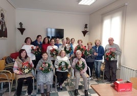 Un taller con los mayores de Carbajosa de la Sagrada.