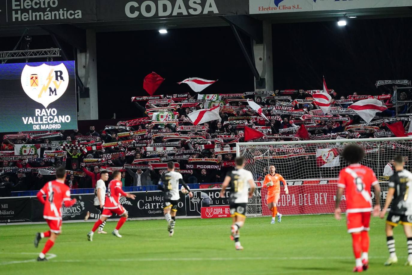 Todas las imágenes de la noche de Copa para Unionistas contra el Rayo Vallecano