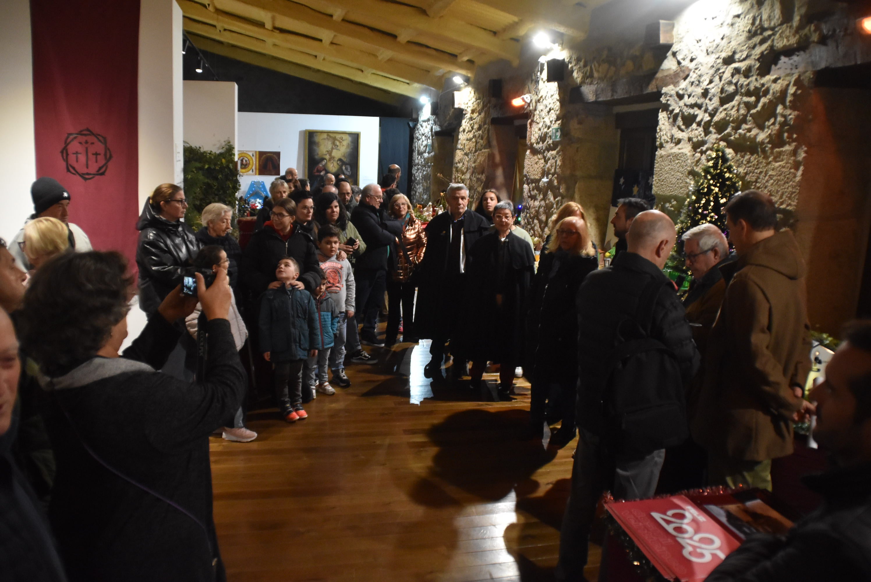 Béjar presume de tradición belenística en la muestra de la Hermandad de Jesús Nazareno