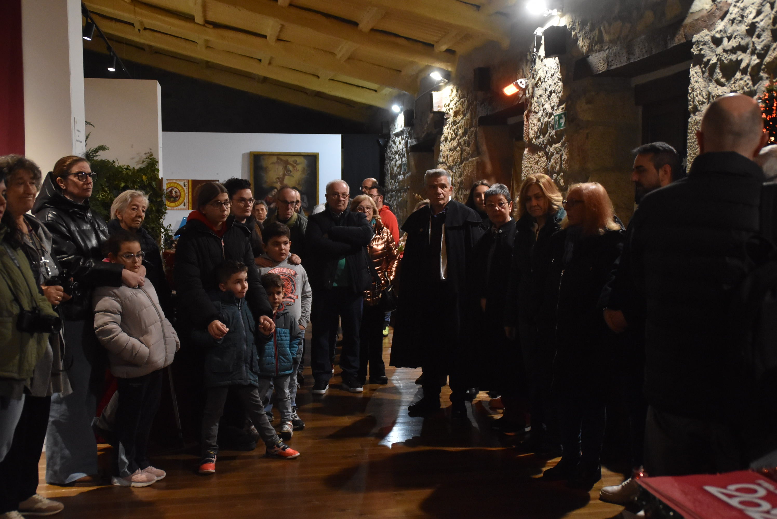 Béjar presume de tradición belenística en la muestra de la Hermandad de Jesús Nazareno