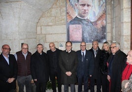 Presentación del retrato de Dámaso Ledesma, que ya ocupa un lugar en la Catedral de Santa María