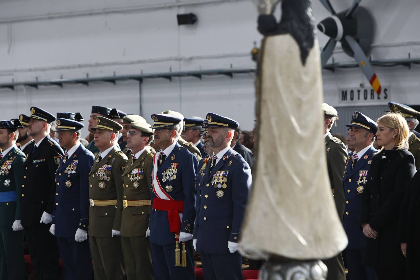 Elogio al «servicio callado y sacrificado» en la fiesta de la Patrona de la Aviación en Matacán