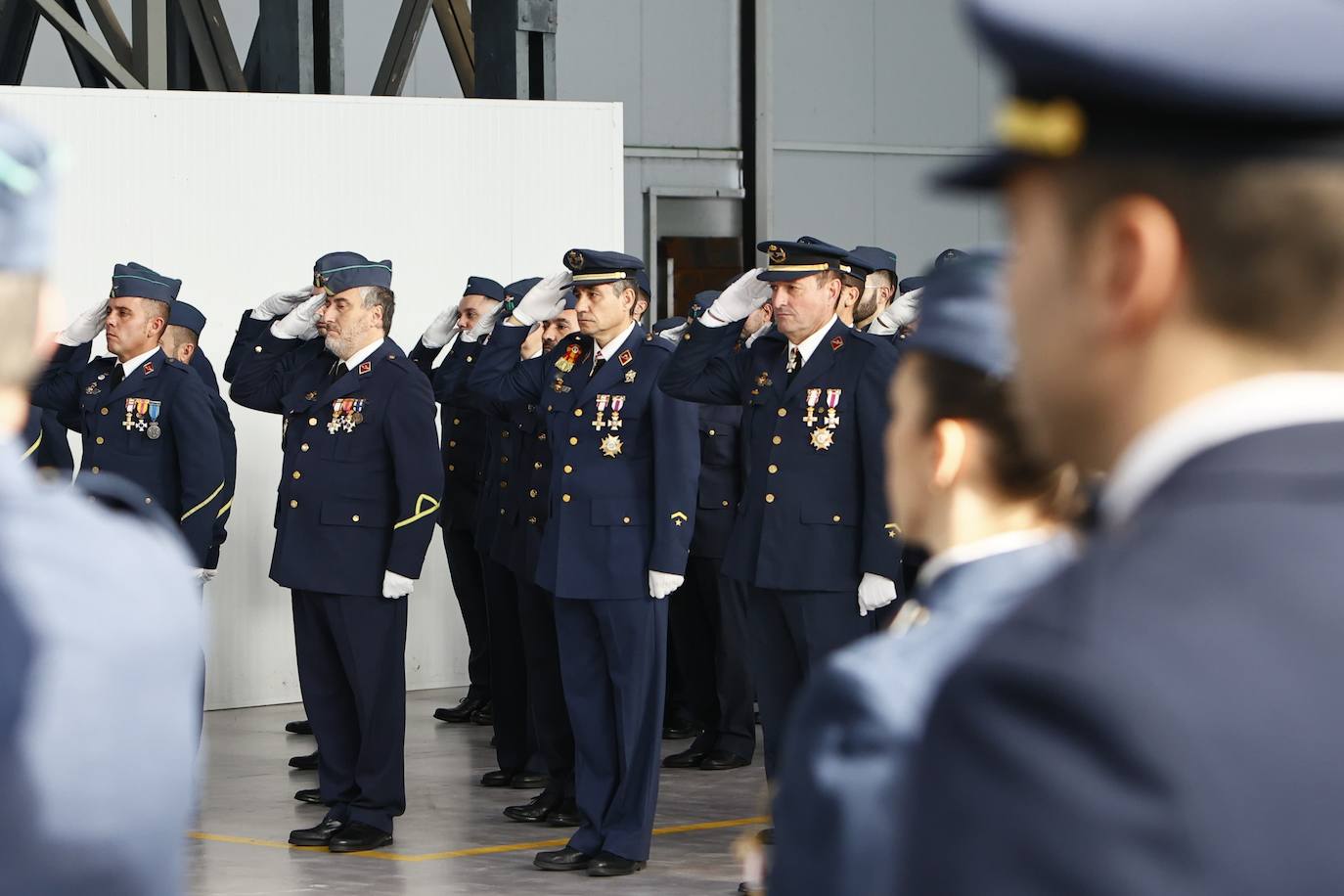 Elogio al «servicio callado y sacrificado» en la fiesta de la Patrona de la Aviación en Matacán