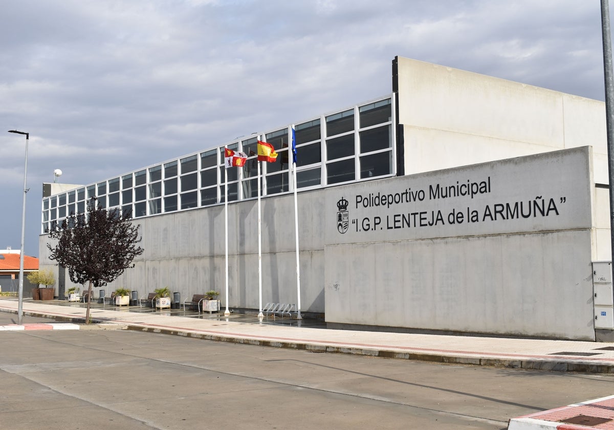 Instalaciones del polideportivo I.G.P. Lenteja de la Armuña.