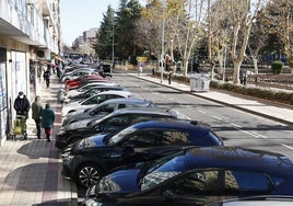 La avenida de Comuneros, donde en abril de 2014 se descartó el aparcamiento subterráneo proyectado.