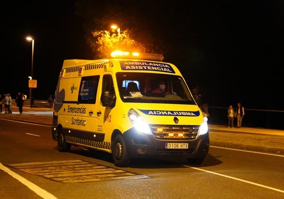 Una ambulancia de Emergencias Sanitarias.