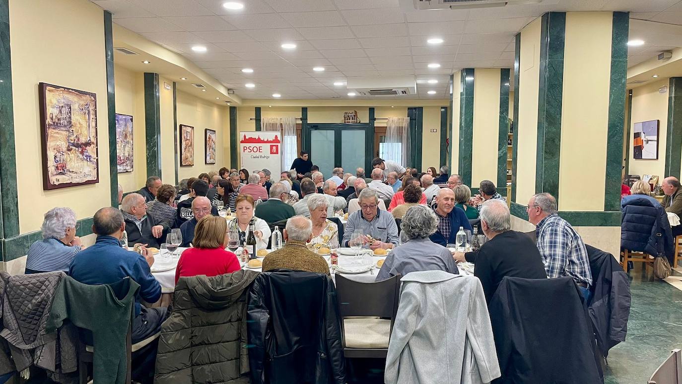 Comida de Navidad del PSOE en Ciudad Rodrigo