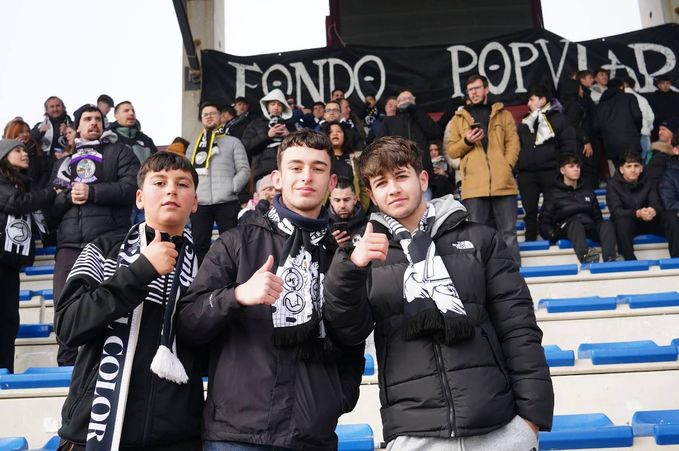 Búscate en la grada del Reina Sofía en el partido entre Unionistas y la Real Sociedad B