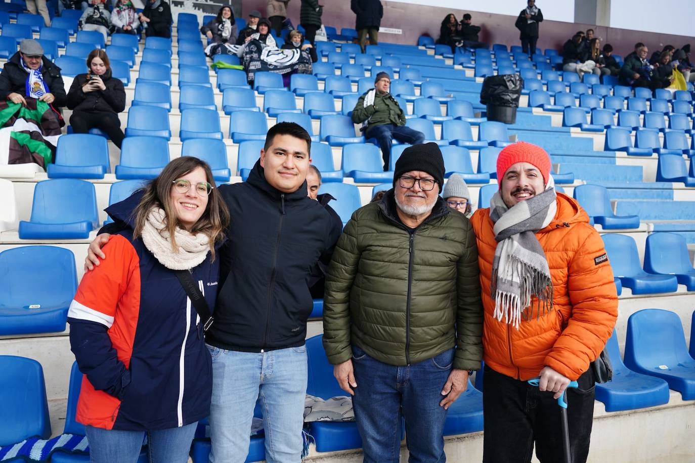 Búscate en la grada del Reina Sofía en el partido entre Unionistas y la Real Sociedad B