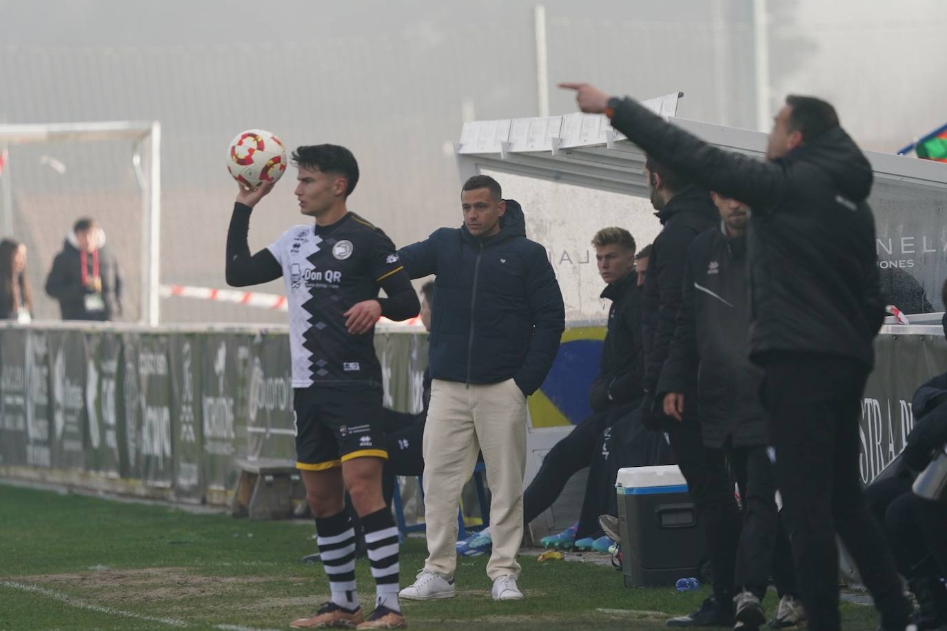 Las mejores imágenes del polémico empate entre Unionistas y la Real Sociedad B este domingo