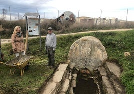 Los trabajos de restauración ambiental en Alba de Tormes.