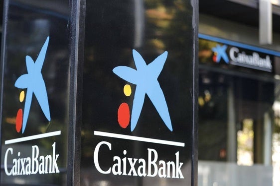 El logotipo de CaixaBank.