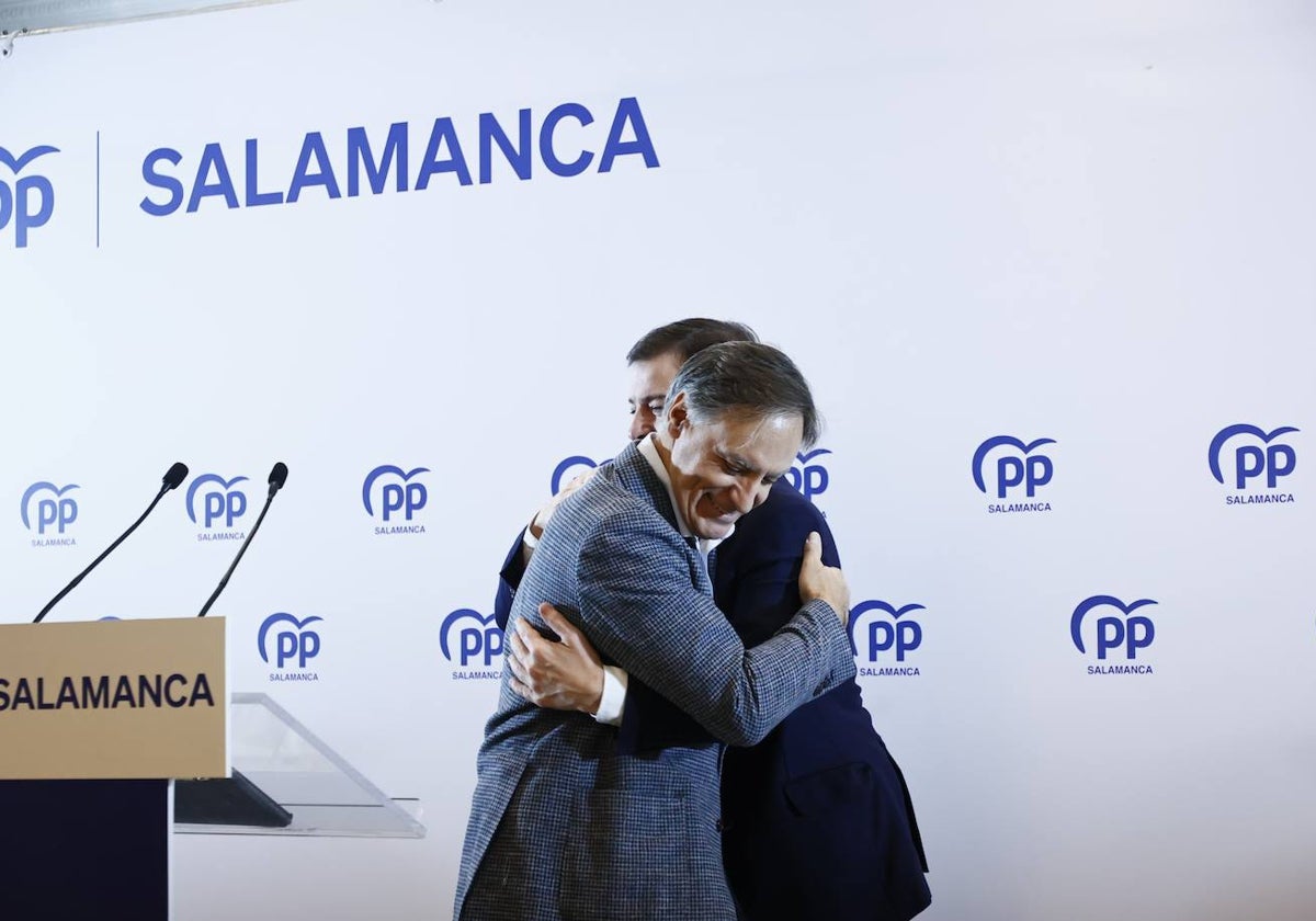 Las mejores imágenes de la comida navideña del Partido Popular de Salamanca