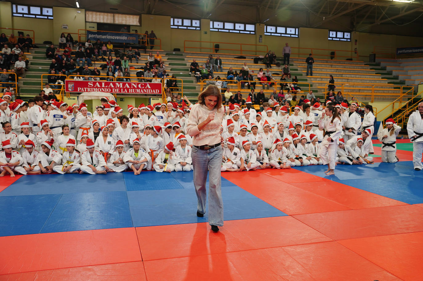 600 jóvenes judokas en el Festival de Navidad