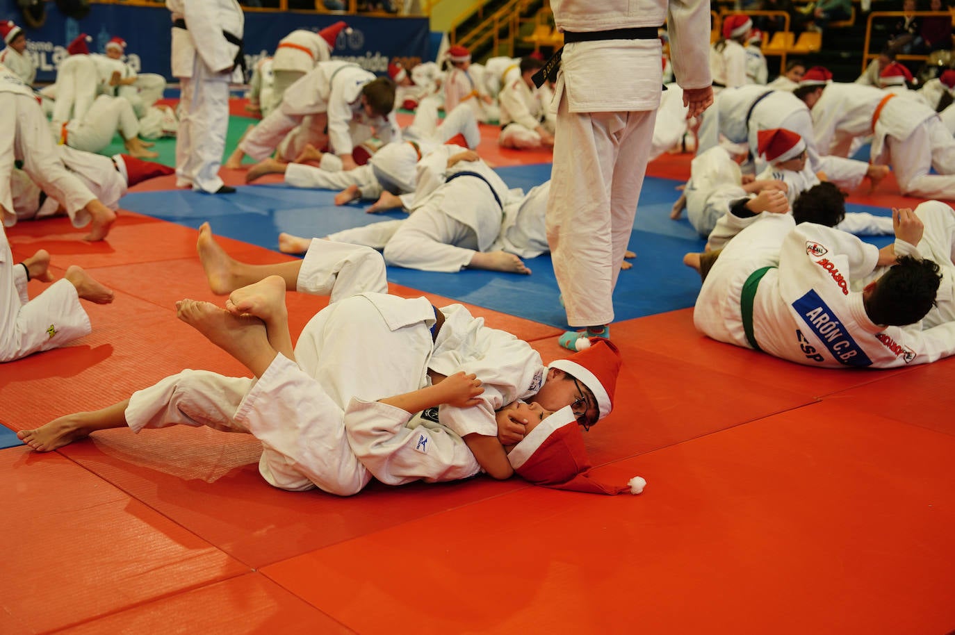 600 jóvenes judokas en el Festival de Navidad